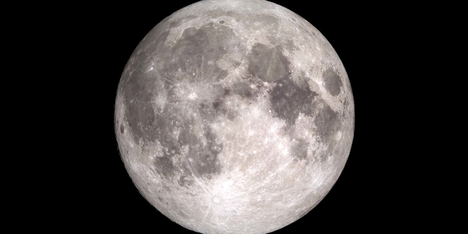 Closeup of the Moon.